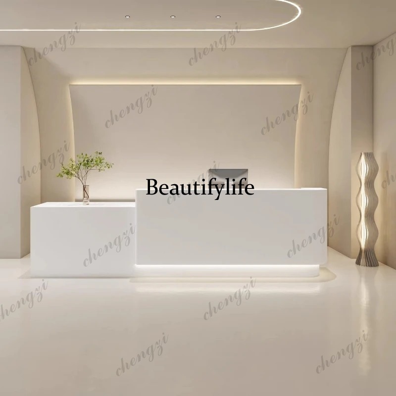 Office Furniture Company - Meja Resepsi Desain Estetika PPP, Meja
