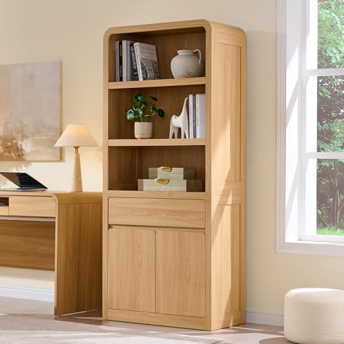 Bookshelf 5 Tier - Rak Buku Modern Tinggi 72 inci