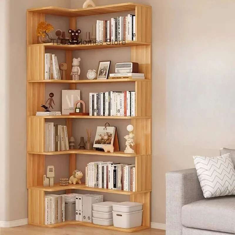 Bookshelf 5 Tier - Rak Buku Multi-lapis Modern untuk Belajar