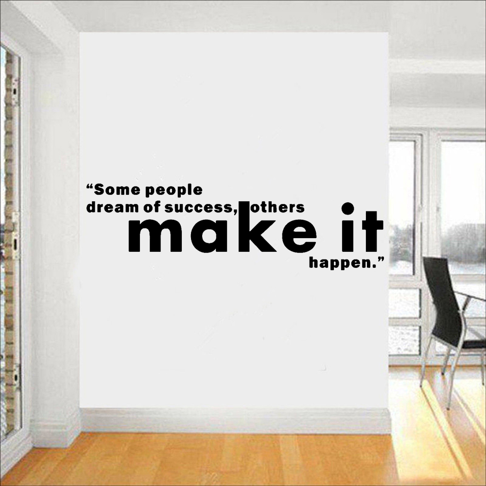 Office Furniture Company - Stiker Dinding Kalimat Inspirasional untuk Kantor