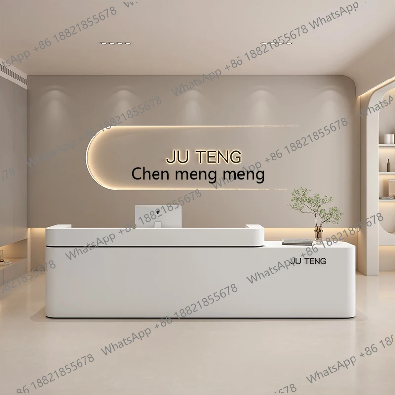 Office Furniture Company - z0189Meja Resepsionis Modern Eksekutif Perusahaan Restoran