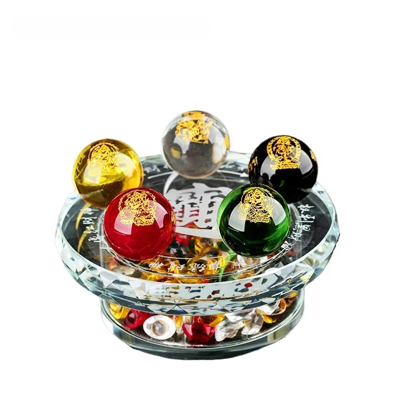 Office Furniture Company - 1PCS Bola Kristal Kaca Lima Jalan