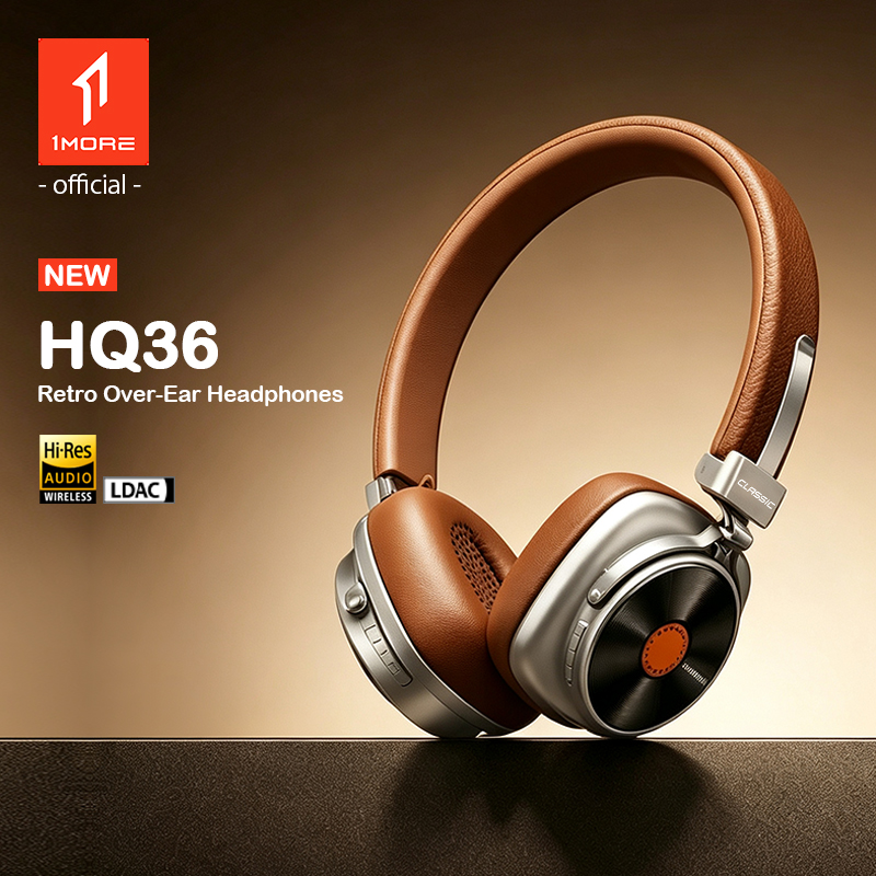 Telephone Headset Office - 1MORE HQ36 Earphone Klasik Bluetooth V6.0