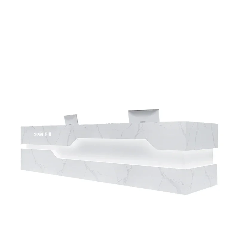 Office Furniture Company - Meja Resepsionis Kantor Modern Bergaya Vintage,