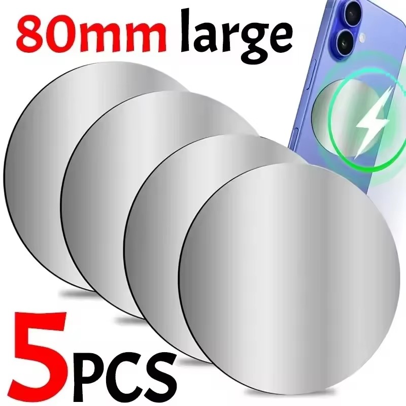 Magazine File Holder - 1-5 Buah Disk Pelat Logam Magnetik