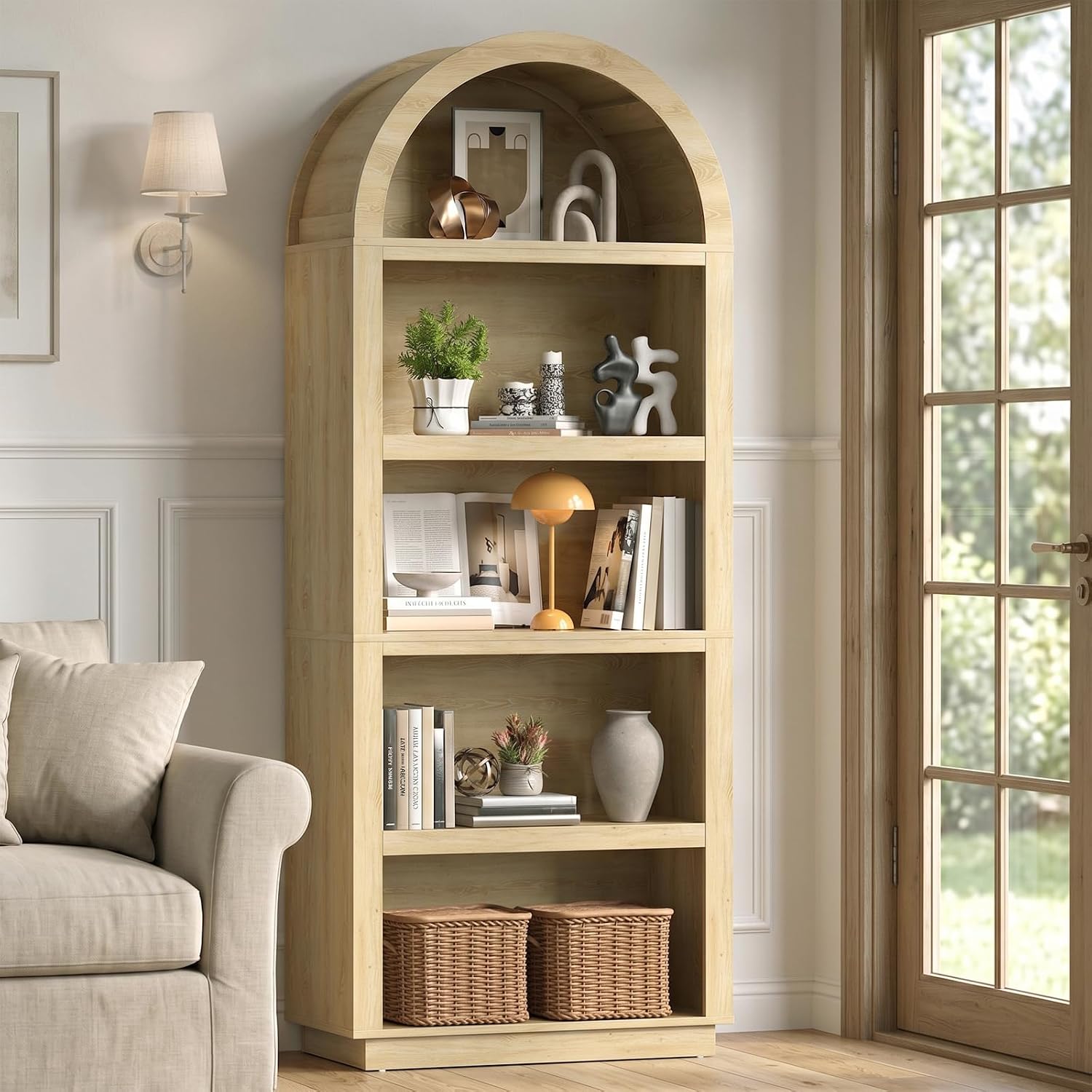 Bookshelf 5 Tier - Rak Buku Melengkung Bestier 76