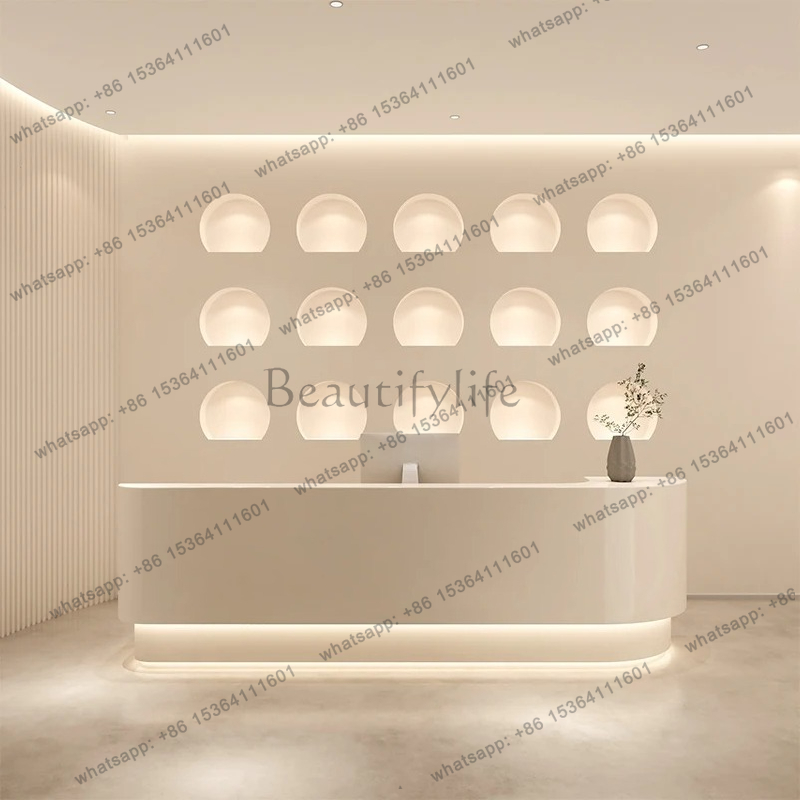 Office Furniture Company - Meja Resepsionis Modern Perusahaan, Toko, Salon