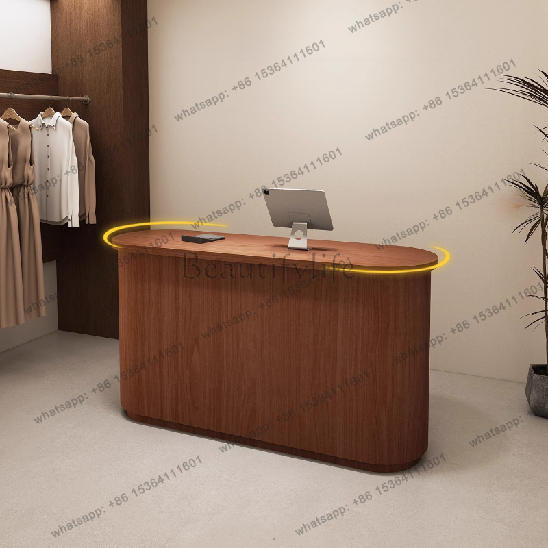 Meja Resepsionis Lengkung Indu - Office Furniture Company ulasan dan harga