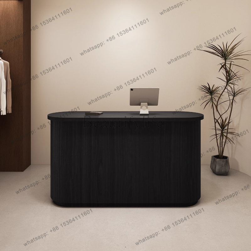 Meja Resepsionis Lengkung Indu - Office Furniture Company ulasan dan harga