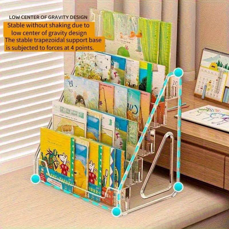 Rak Buku Akrilik 3/5 Tingkat,  - Bookshelf 5 Tier ulasan dan harga