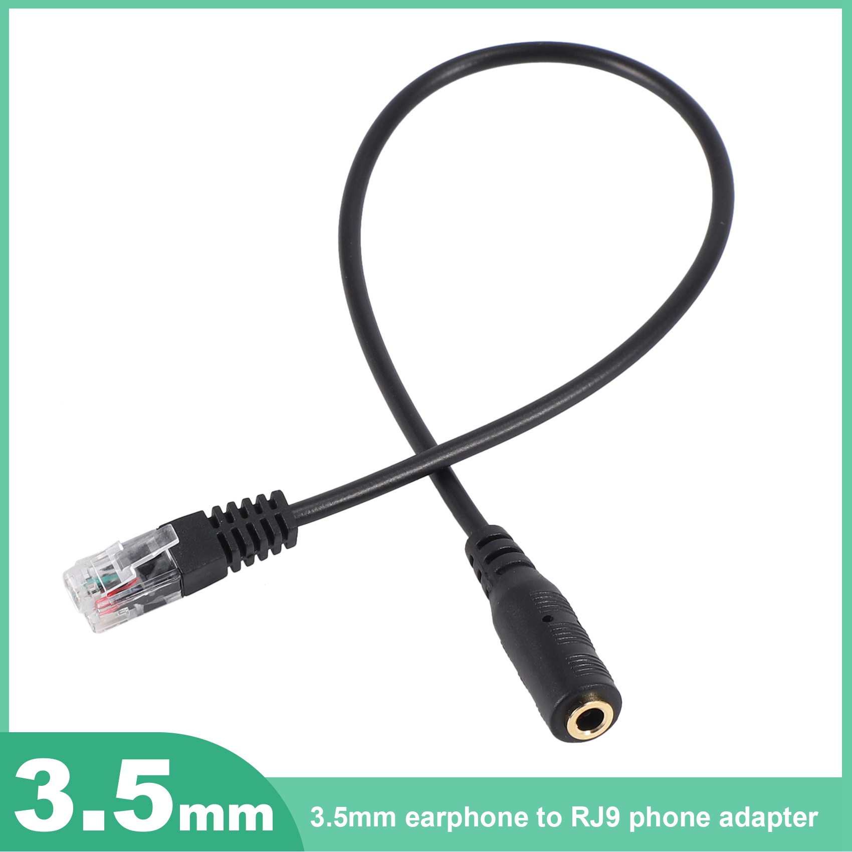Jack colokan Dec.-3.5mm ke RJ9 - Telephone Headset Office ulasan dan harga