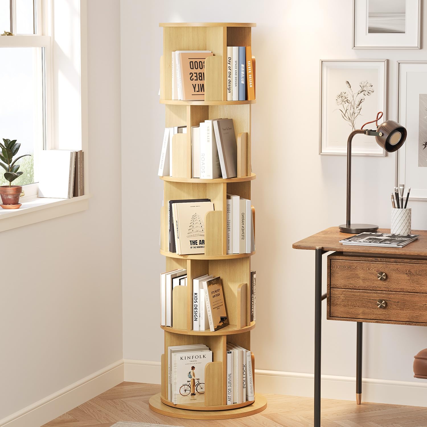 Lemari Buku Bayi 5 Tingkat Tin - Bookshelf 5 Tier ulasan dan harga