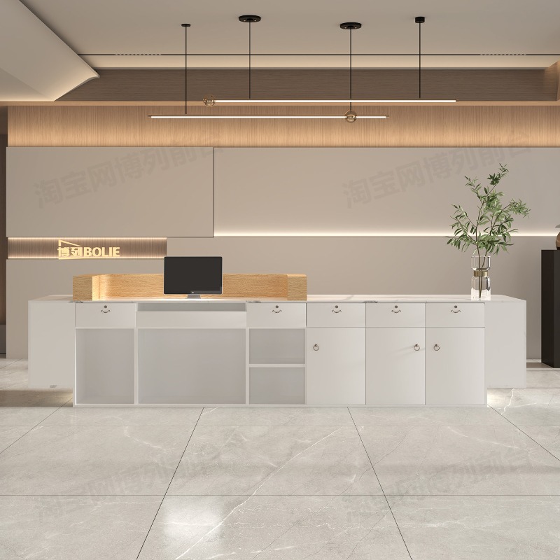 Meja Resepsionis Panjang untuk - Office Furniture Company ulasan dan harga