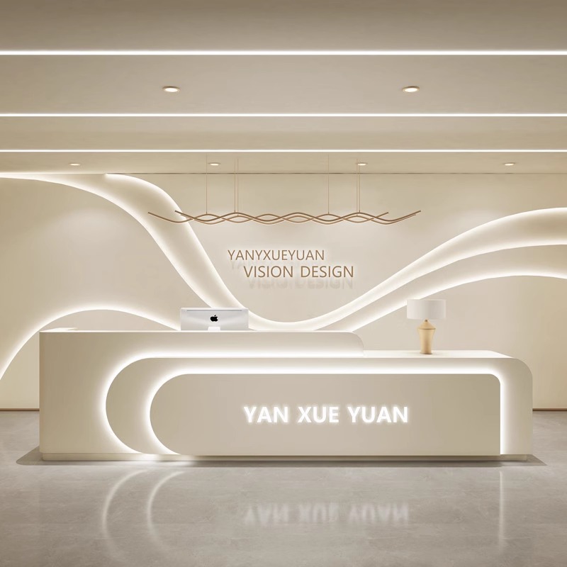 Meja Resepsionis Medis Sederha - Office Furniture Company ulasan dan harga