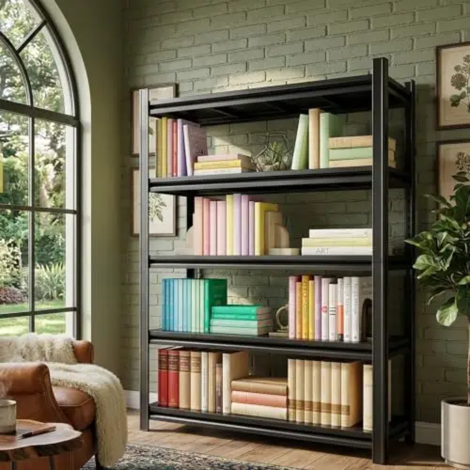Rak Buku 5 Tingkat yang Kokoh, - Bookshelf 5 Tier ulasan dan harga