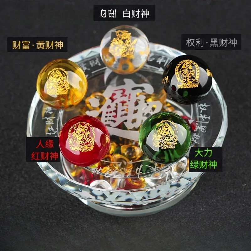1PCS Bola Kristal Kaca Lima Ja - Office Furniture Company ulasan dan harga