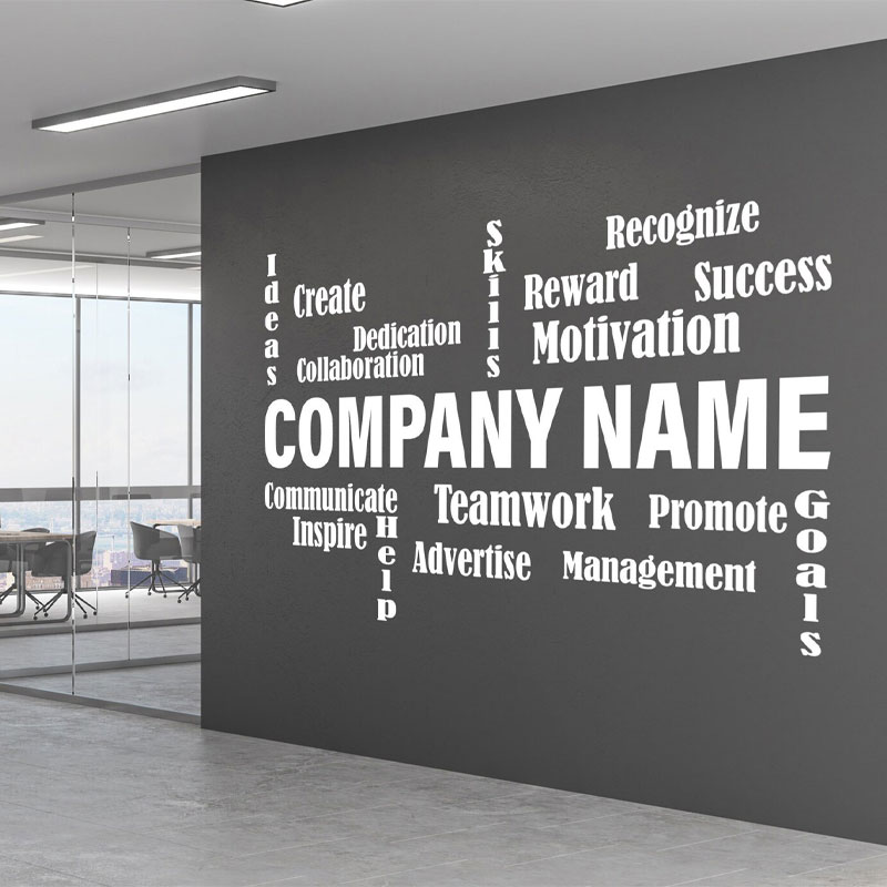 Stiker Dinding Nama Perusahaan - Office Furniture Names ulasan dan harga