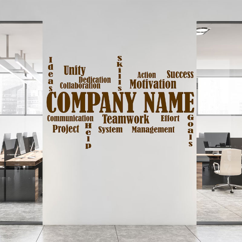 Stiker Dinding Nama Perusahaan - Office Furniture Names ulasan dan harga