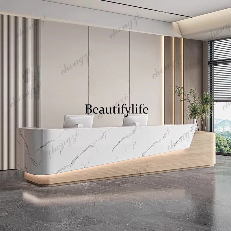 Meja Resepsionis Eksekutif Mod - Office Furniture Company ulasan dan harga