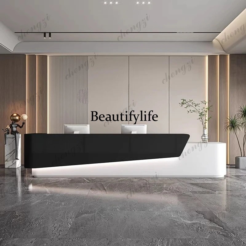 Meja Resepsionis Eksekutif Mod - Office Furniture Company ulasan dan harga