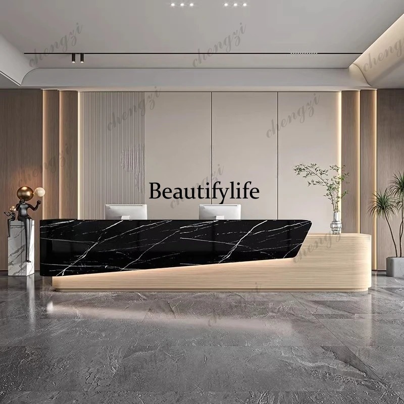 Meja Resepsionis Eksekutif Mod - Office Furniture Company ulasan dan harga