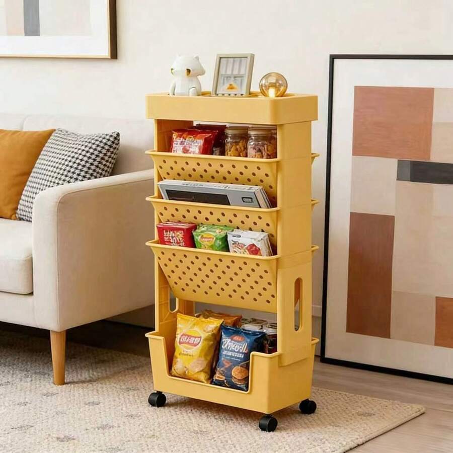 Troli Penyimpanan 5 Tingkat De - Bookshelf 5 Tier ulasan dan harga