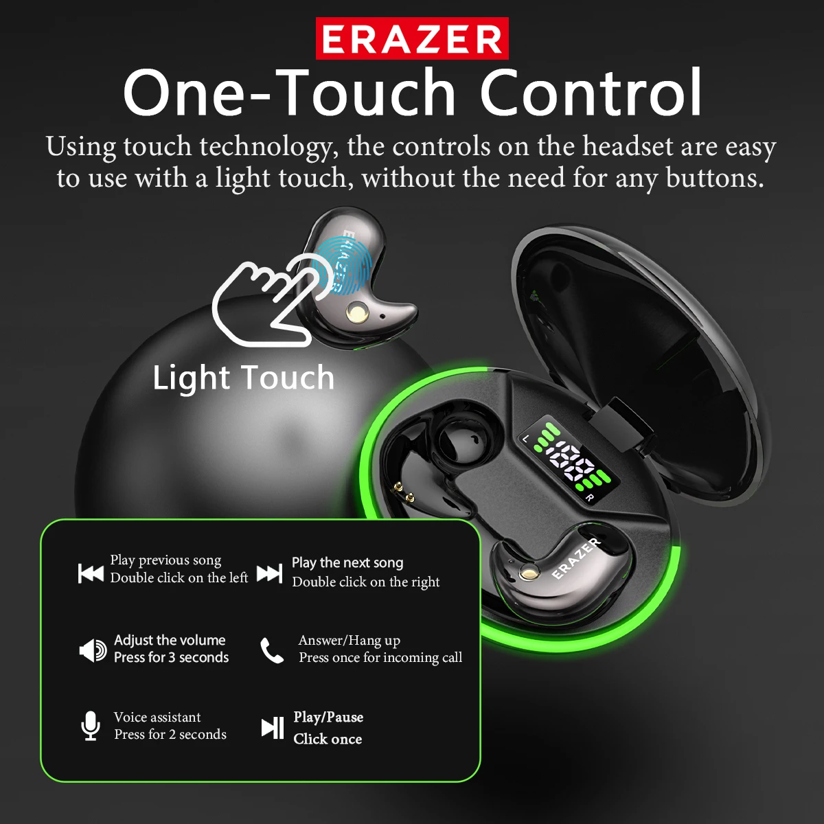 EARZER XF58 Headphone Bluetoot - Telephone Headset Office ulasan dan harga