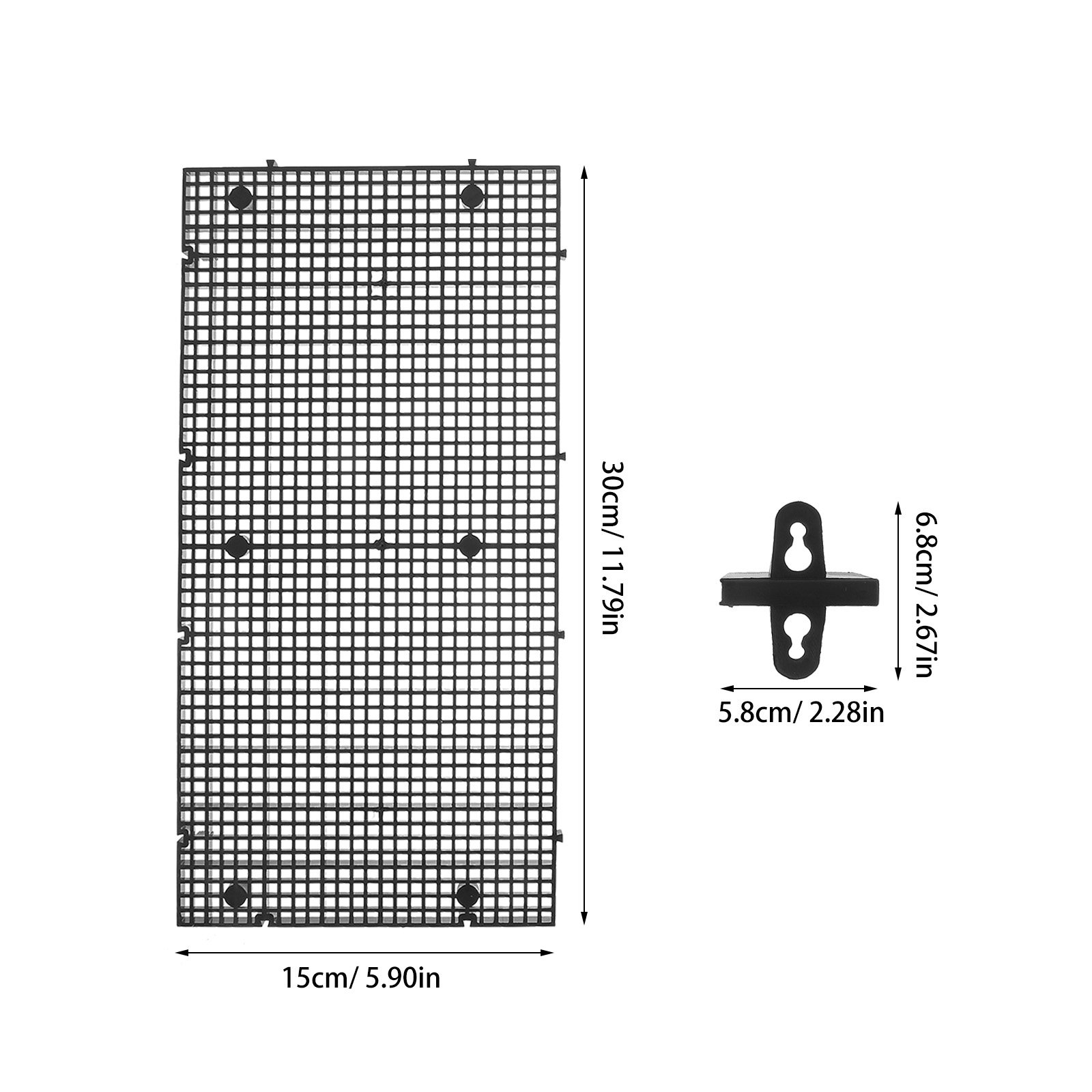 4 buah Papan Isolasi Akuarium, - Partition Screen Divider ulasan dan harga