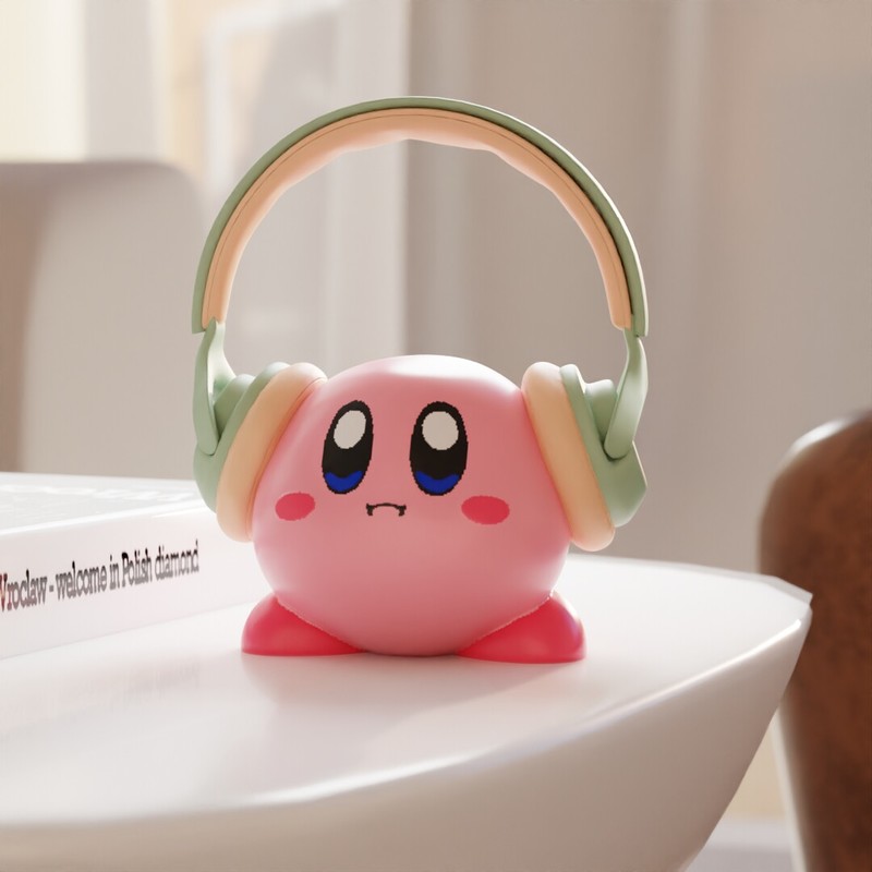 MSKA Stand Headphone Kirby Orn - Telephone Headset Office ulasan dan harga