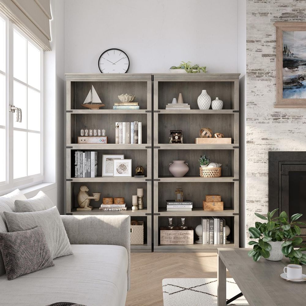 Rak Buku 5 Tingkat IDEALHOUSE, - Bookshelf 5 Tier ulasan dan harga