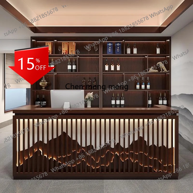 A139 Desain Meja Resepsi Sambu - Office Furniture Company ulasan dan harga
