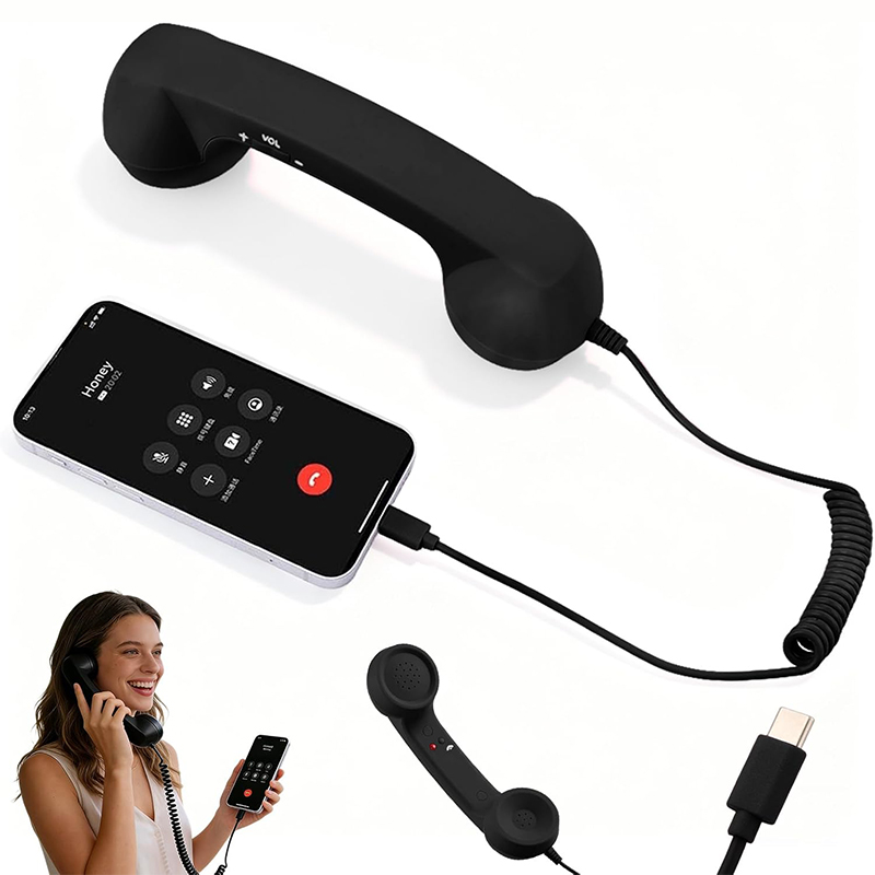 2026 Handset Ponsel Tipe-C Gay - Telephone Headset Office ulasan dan harga