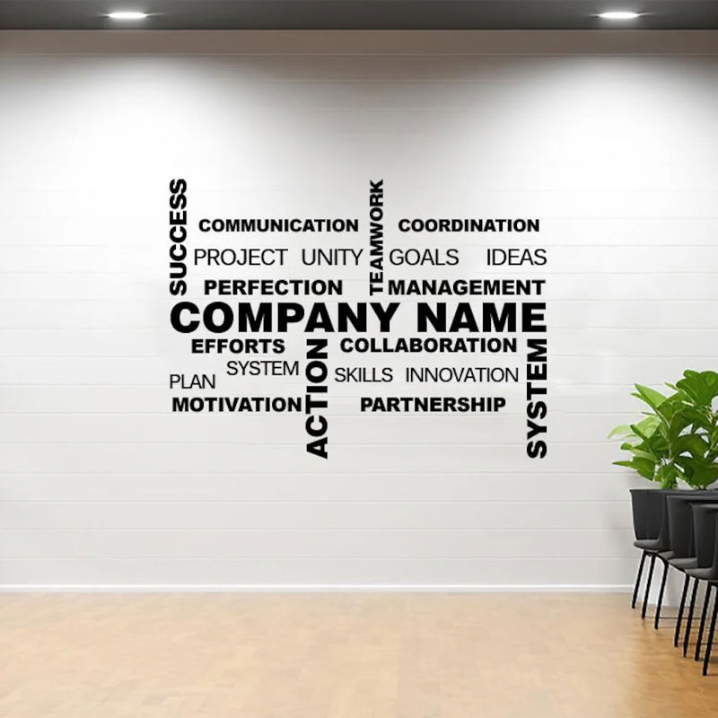 Stiker Dinding Nama Bisnis yan - Office Furniture Company ulasan dan harga