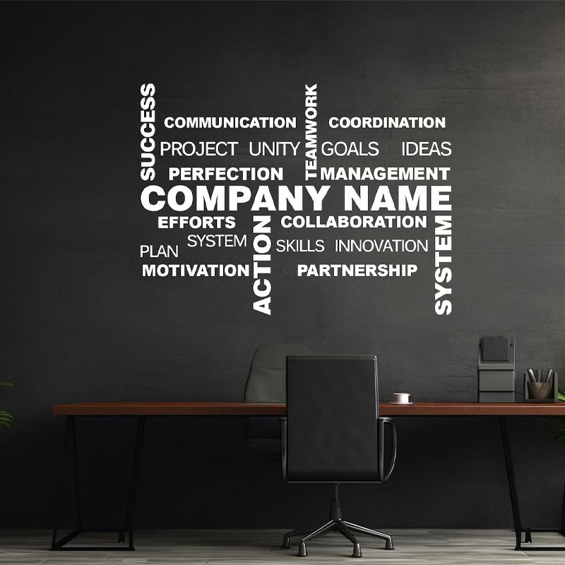 Stiker Dinding Nama Bisnis yan - Office Furniture Company ulasan dan harga
