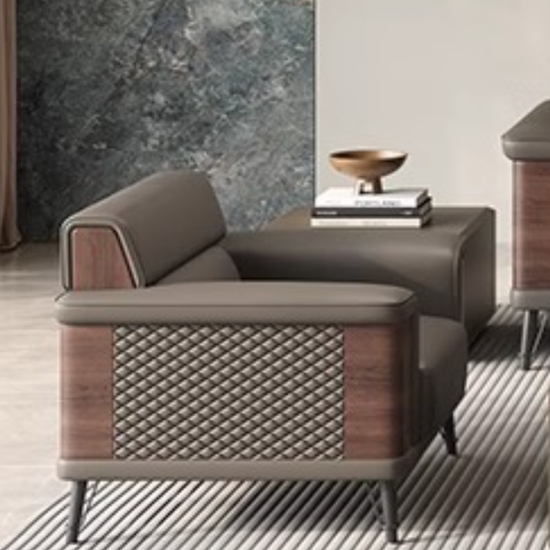 Sofa Kantor Kulit PU Berkualit - Office Furniture Company ulasan dan harga